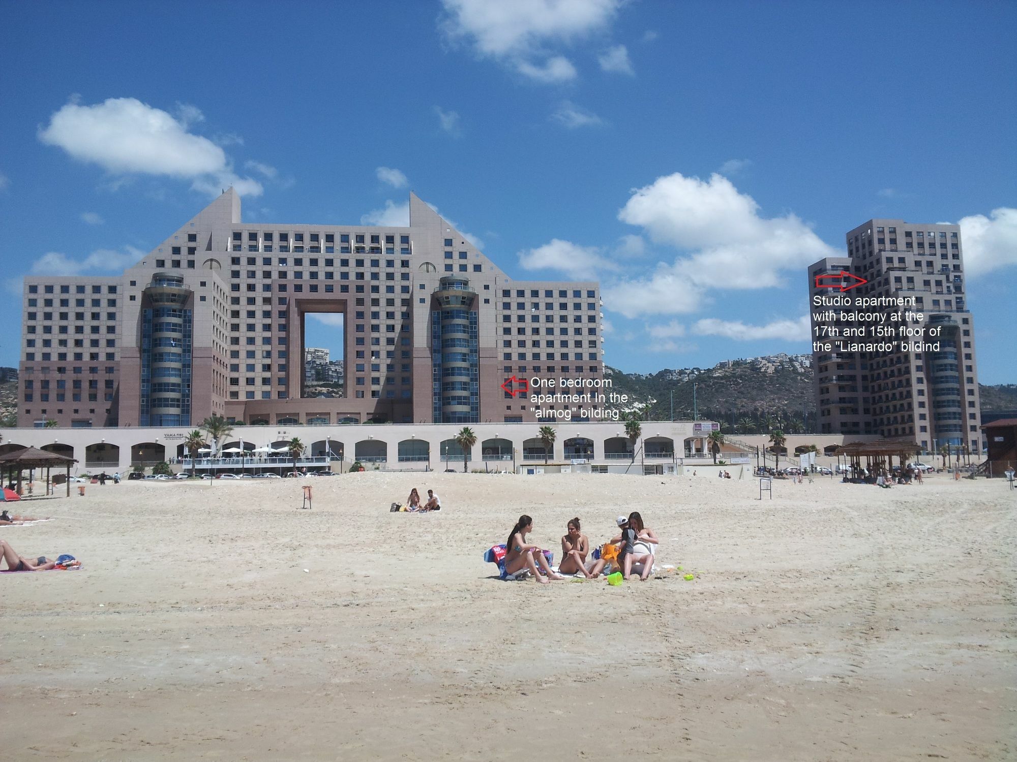 Marom Apartments Hof Hacarmel ハイファ エクステリア 写真
